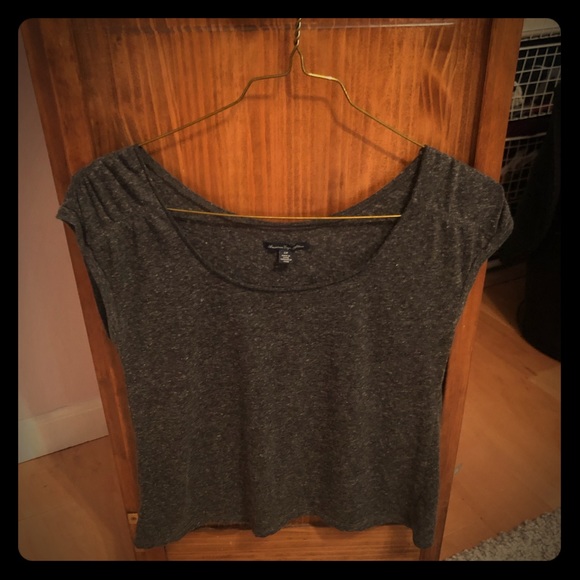 American Eagle Outfitters Tops - gray tee